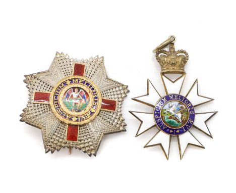 The Most Distinguished Order of St. Michael and St. George.  20th Century, consisting a Knight Commanders Order of St Michael