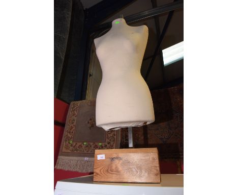 A half mannequin