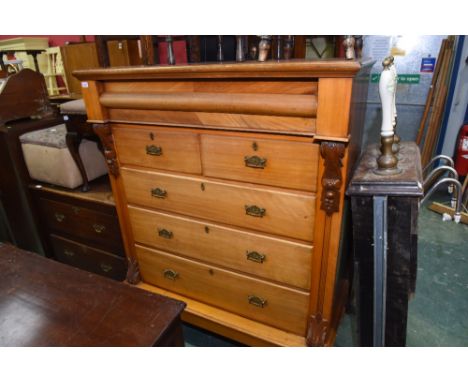 A 19th century scotch chest