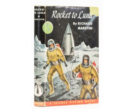 [McBain (Ed)], "Richard Marsten". Rocket to Luna, first edition, signed presentation inscription from the author to half-titl