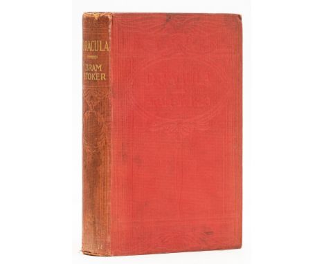 Stoker (Bram) Dracula, ninth edition, 2pp. advertisements, lacking final advertisement f. and rear endpaper, neat ink inscrip