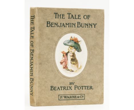 Potter (Beatrix) The Tale of Benjamin Bunny, first edition, first or second printing with "we" in roman and "muffatees" to p.