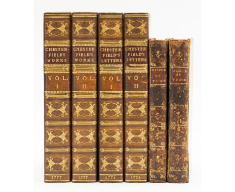 Hume (David) The History of England under the House of Tudor, 2 vol., vol.1 half-title only, contemporary mottled calf, spine
