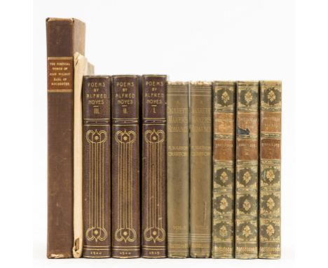 Trollope (Anthony) Barchester Towers, 3 vol., first edition, with "tattooed" for "tabooed" on p.269 vol. 2, lacking advertise