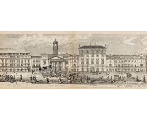 London.- Sandeman (R.) Grand Architectural Panorama of London Regent Street to Westminster Abbey, wood-engraved by George C.L