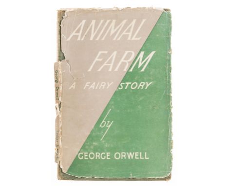 NO RESERVE Orwell (George) Animal Farm, first edition, ink inscription to endpaper, original cloth, spine faded, light wear a