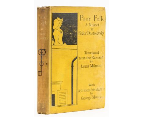 Beardsley (Aubrey).- Dostoevsky (Fyodor Mikhailovich) Poor Folk. A Novel, limited edition, title design by Aubrey Beardsley, 