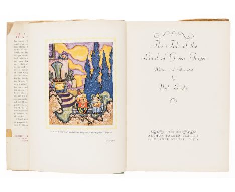 Langley (Noel) The Tale of the Land of Green Ginger, first edition, colour frontispiece and illustrations by the author, orig