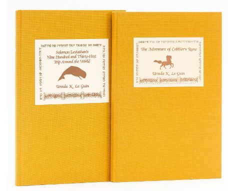 Le Guin (Ursula K.) [Adventures in Kroy], 2 vol., comprising The Adventures of a Cobbler's Rune, 1982; Solomon Leviathan's Ni