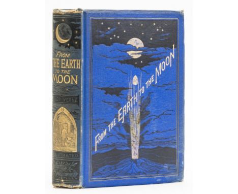 Verne (Jules) From the Earth to the Moon...and a Trip Round it, first English edition, 77 wood-engraved plates only (of 80), 
