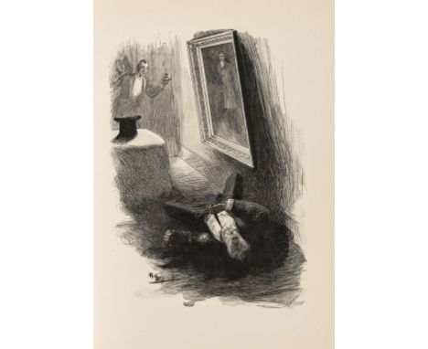 NO RESERVE Wilde (Oscar) The Picture of Dorian Gray, first illustrated edition with publisher's note in red tipped in at begi