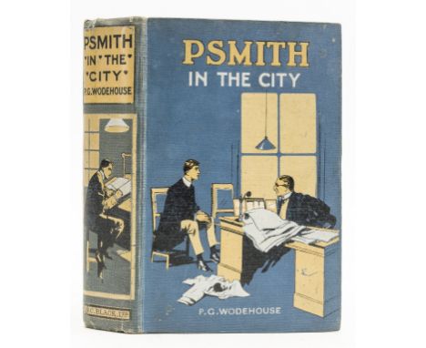 NO RESERVE Wodehouse (P.G.) Psmith in the City, early reprint, 12 plates, some loose, ink ownership inscription to pastedown,