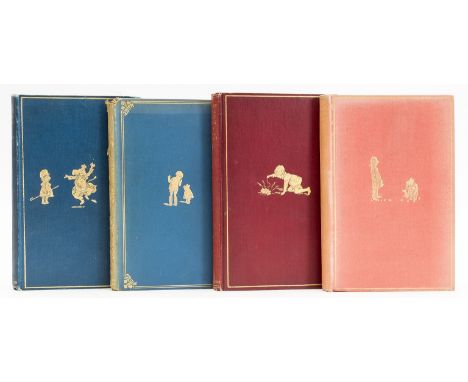 Milne (A. A.) [The Christopher Robin Books], 4 vol., comprising When We Were Very Young, ninth edition, light browning to end