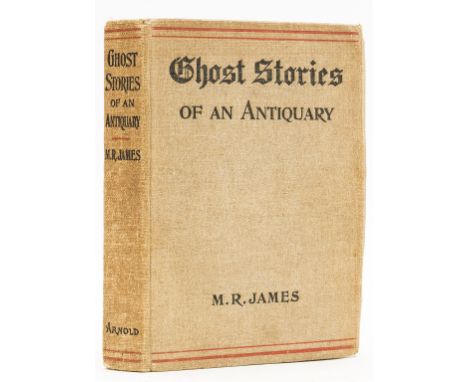 James (M.R.) Ghost Stories of an Antiquary, first edition, frontispiece and 3 plates by James McBride, advertisements, occasi