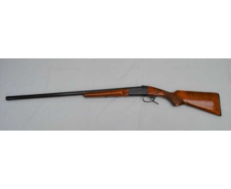 A BAIKAL 12 BORE SINGLE BARREL SHOTGUN No.KO9772, model IJ18, 2 3/4 chamber, made in USSR (SG Cert Required) 
