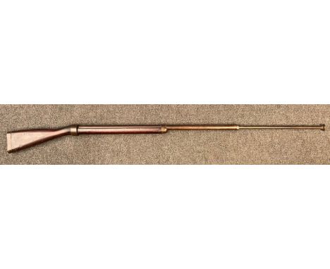 WW1 British Greener Fencing Musket. Working order. Overall length 161cm. Inspection marks and WD Broad Arrow to receiver and 