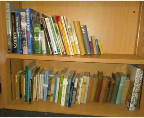 SHELF &amp; PART SHELF OF HARDBACK BOOKS