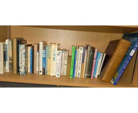 SHELF OF HARDBACK BOOKS &amp; PAPER BACKS