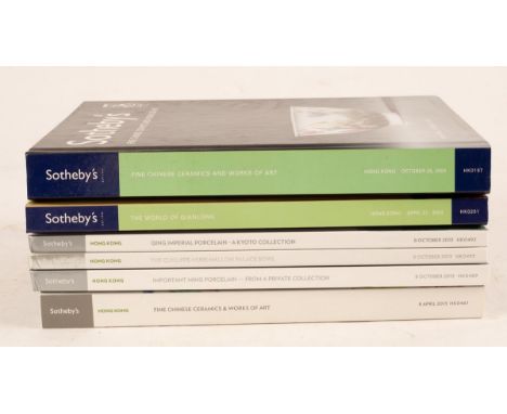 Sotheby's Asian arts (mainly Chinese) sale catalogues, Hong Kong, the 30th and 40th anniversaries of Sotheby's Asia in Hong K