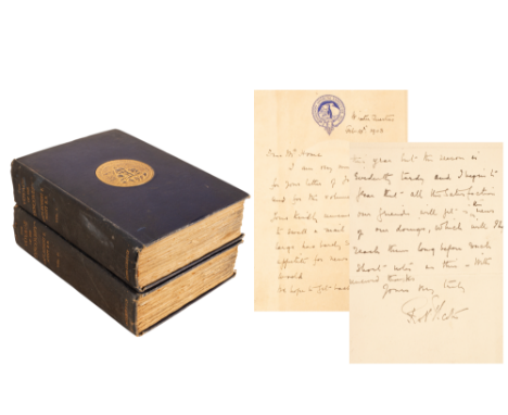 Scott (Captain Robert Falcon), The Voyage of the 'Discovery', London: Smith, Elder & Co., 1905, (2 Volumes), 4to, publisher's
