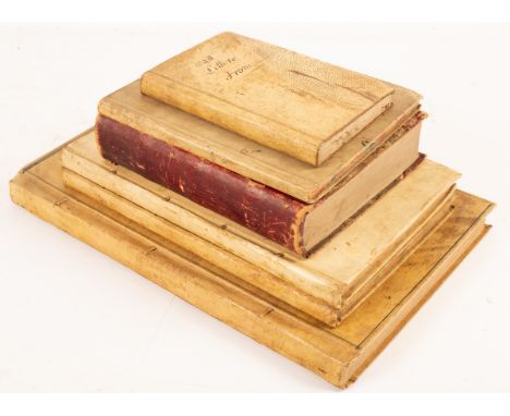 Manuscript House Books of various sizes relating to the Strickland family of Apperley Court, Gloucestershire; the first with 