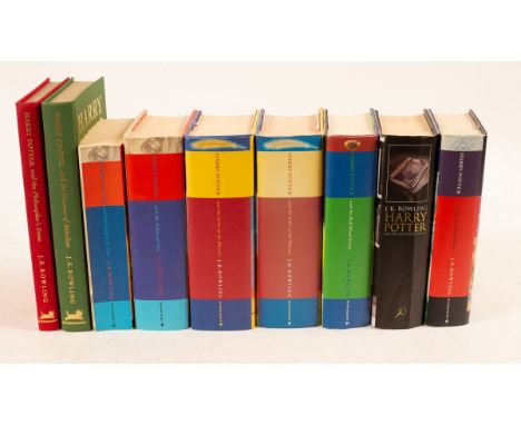 Rowling (JK), a mixed set of Harry Potter Bloomsbury first edition hardbacks and special editions comprising Harry Potter and