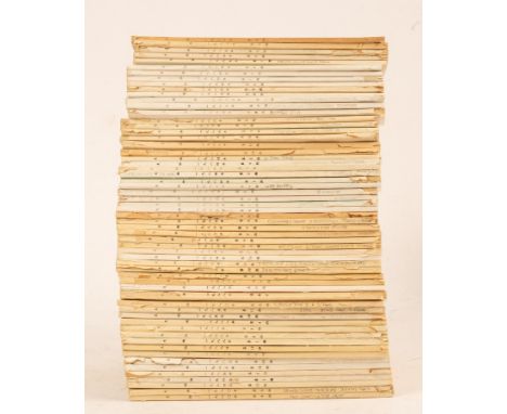 'Wenwu' (Cultural Relics), Beijing, 1980s, 60 copies/Note: "Wenwu" periodicals was first published in 1950 by Chinese Cultura