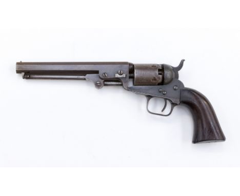 A .31” calibre Model 1853 'Pocket Colt' fitted with a 6” barrelmade at the London factory bearing the serial number 661 on al