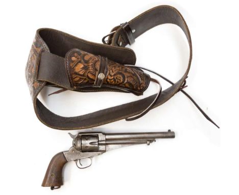 A .44" Remington calibre Model 1875 revolver, Remington entered into a contract with an initial order for 10,000 specimens of