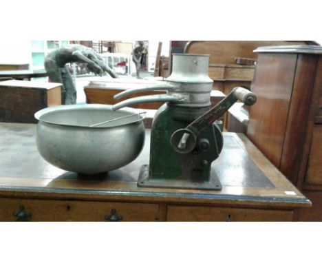 with manual winder and galvanised fittings