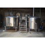 Smart Machine Technologies - Complete Stainless Steel 30 BBL Brewhouse (Located in Chicago, IL)