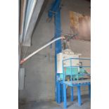 Universal U1220X20 Carbon Steel, Vertical Grain Elevator with a 55 ft long Carbon Steel Horizontal,