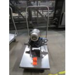 Endress + Hauser Promag H Stainless Steel Electromatic Flow Meter On Stainless Steel Cart, s/n: