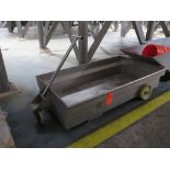 Stainless Steel Wagon Cart, 5'x32"x12" w Drain