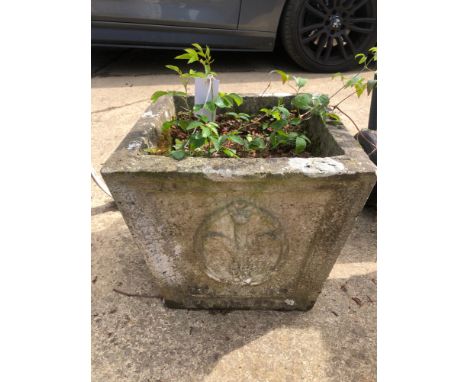 A COMPOSITE CLASSICAL STYLE GARDEN PLANTER