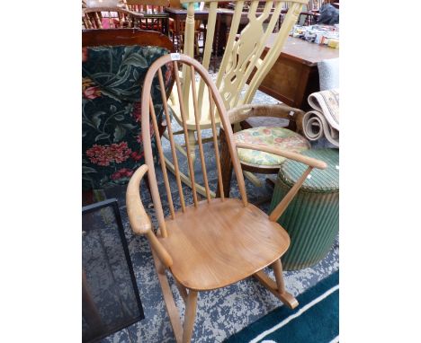 AN ERCOL ROCKING CHAIR