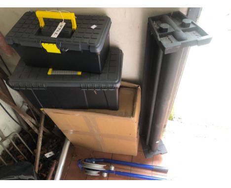 VARIOUS HAND TOOLS, DRILL BITS, PIPE BENDING TOOL ETC.