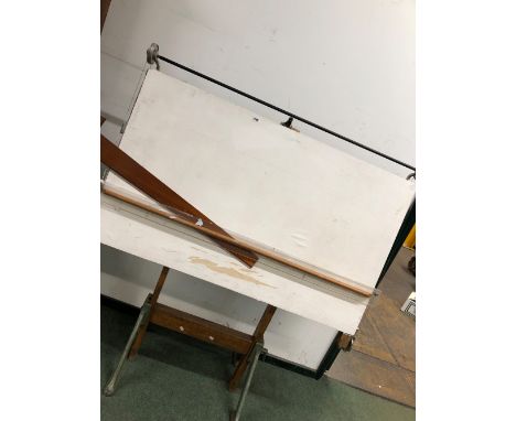 A VINTAGE DRAWING BOARD. 