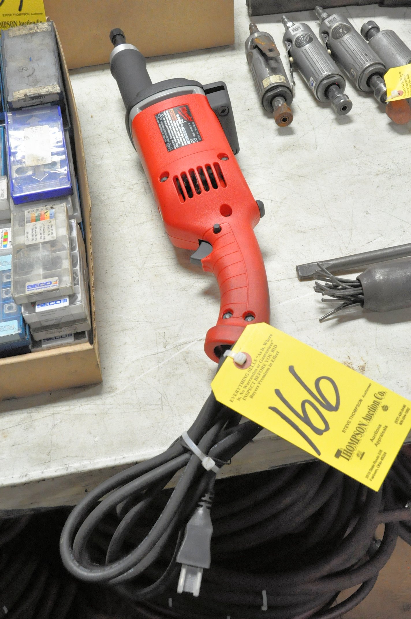 New Milwaukee Cat. No. 5196, Hand Held Electric Straight Die Grinder