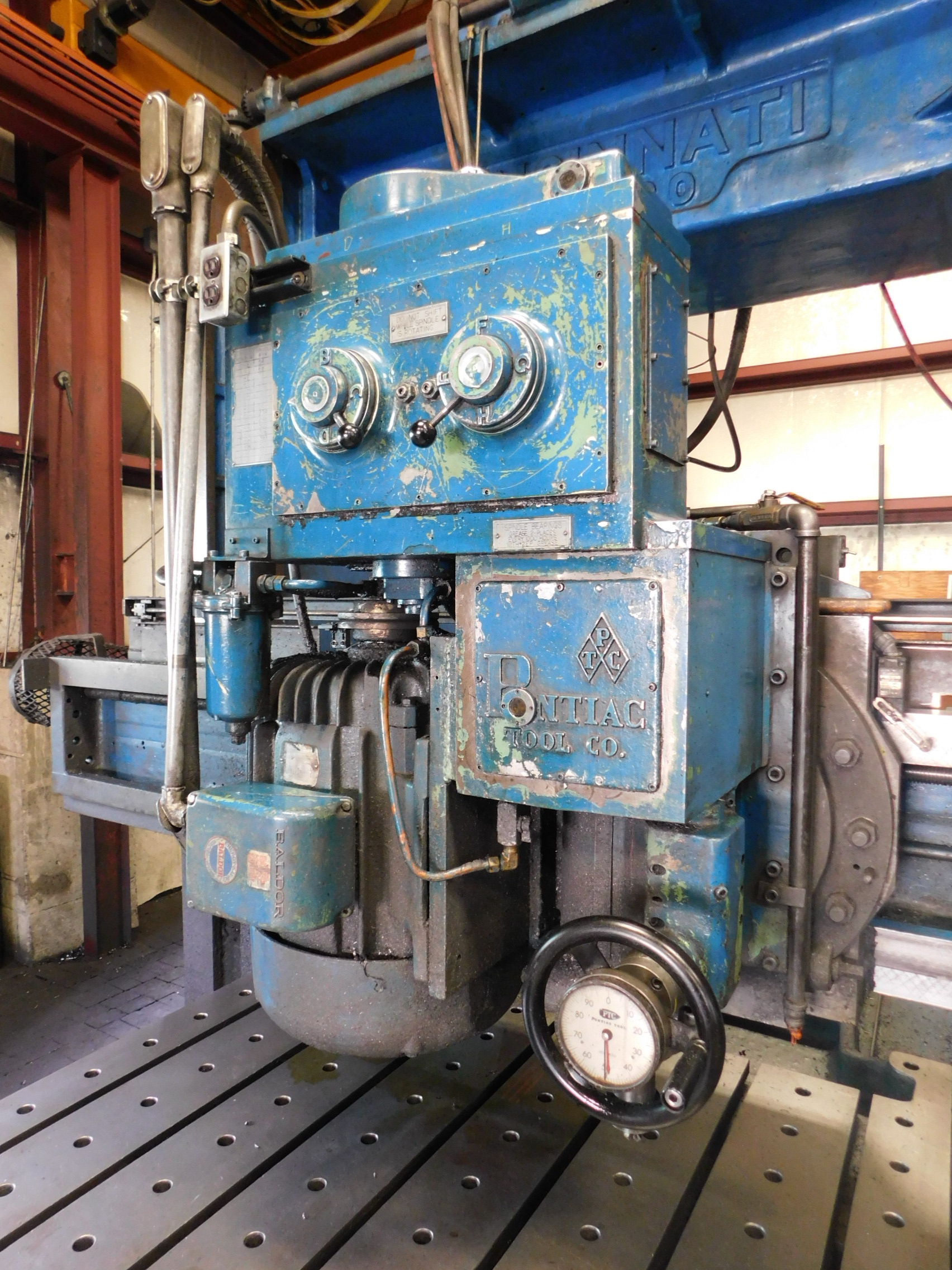 Cincinnati Planer Mill with Pontiac Milling Head, s/n Unknown, 68