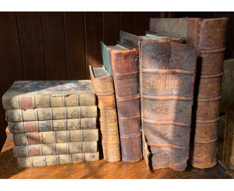 Shakespeare's Works with notes by Charls Knight;  The Holy Bible, 1878;  The Century Cyclopedia Of Names, Smith Benjamin E., 