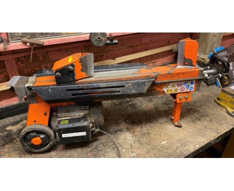 An electric Forest Master FM10 log splitter.** We would please ask that all payments are made by 12pm on Thursday 14th April 