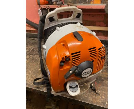 A Stihl BR350 petrol leaf blower; an Echo PB 6000 leaf blower (Echo not working for spares) (2).** We would please ask that a