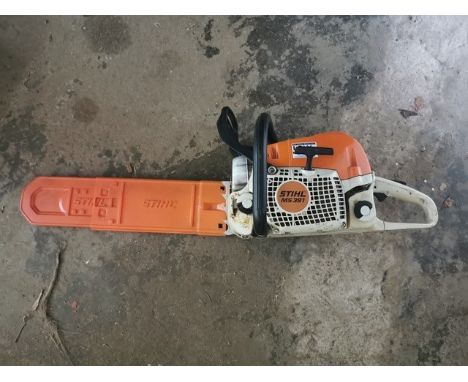 A Stihl MS391 chainsaw** We would please ask that all payments are made by 12pm on Thursday 14th April at the latest. Collect