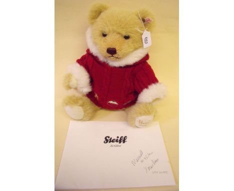 A limited edition Steiff bear 'Maxwell' - with certificate - 45/1500, in bag