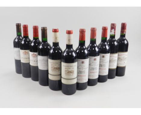 A mixed lot to include Chateau Mont-Gueydon Bordeaux 2005 (3), Seigneur d'Albert Medoc 2005 (2), Domaine de Terrebrune 2002 B