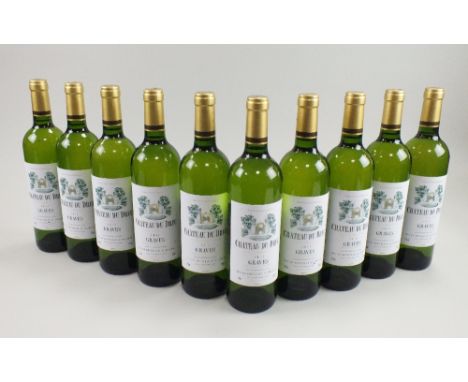 Ten bottles of Chateau du Druc Graves 2012, Grand Vin de Bordeaux (10)