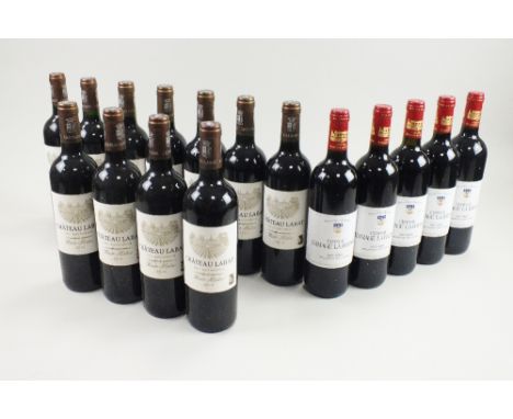 A mixed lot of red wine Chateau la Bat Cru Bourgeois Haut-Medoc 2010 (11) and Chateau Ramage la Batisse Haut-Medoc Grand Vin 