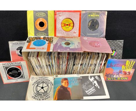 Vinyl Records – 7” singles including Jimmy Breedlove – I Can’t Help Loving You – DDS 110; The Symbols – OO Wee Baby – K13463 