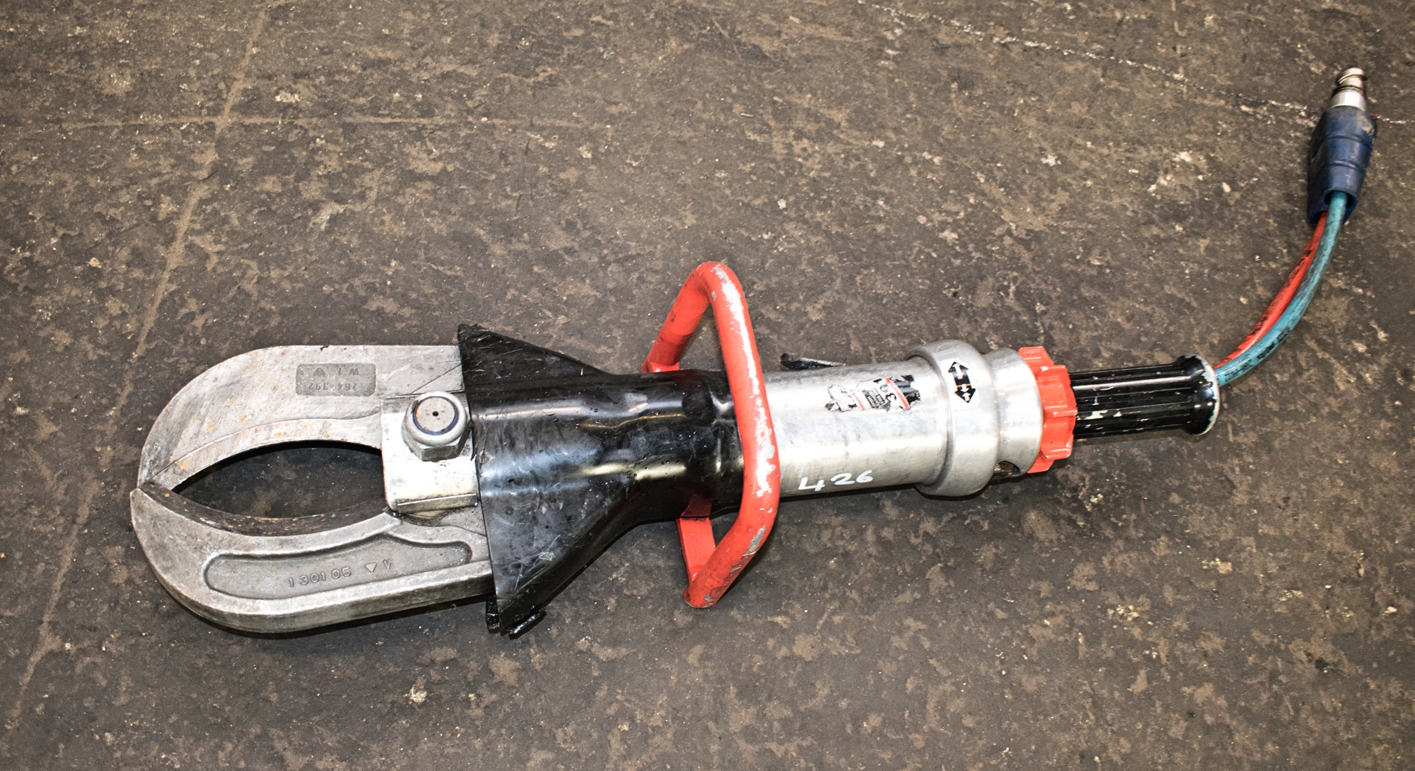 Lukas petrol driven hydraulic rescue system (Jaws of Life) Comprising